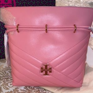 Kira Chevron Mini Bucket Bag